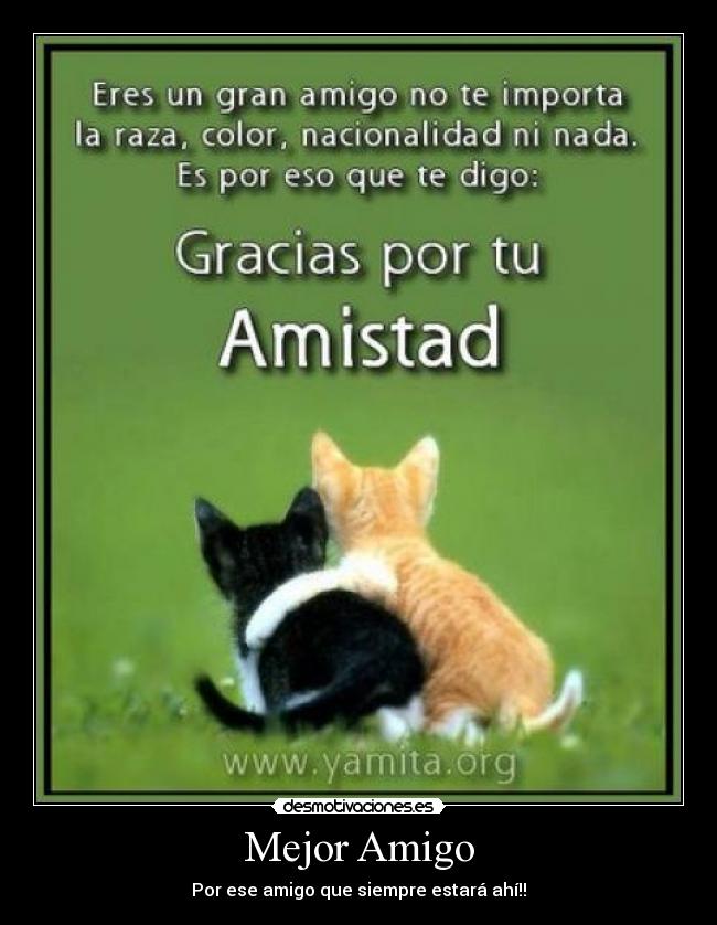 Mejor Amigo - Por ese amigo que siempre estará ahí!!