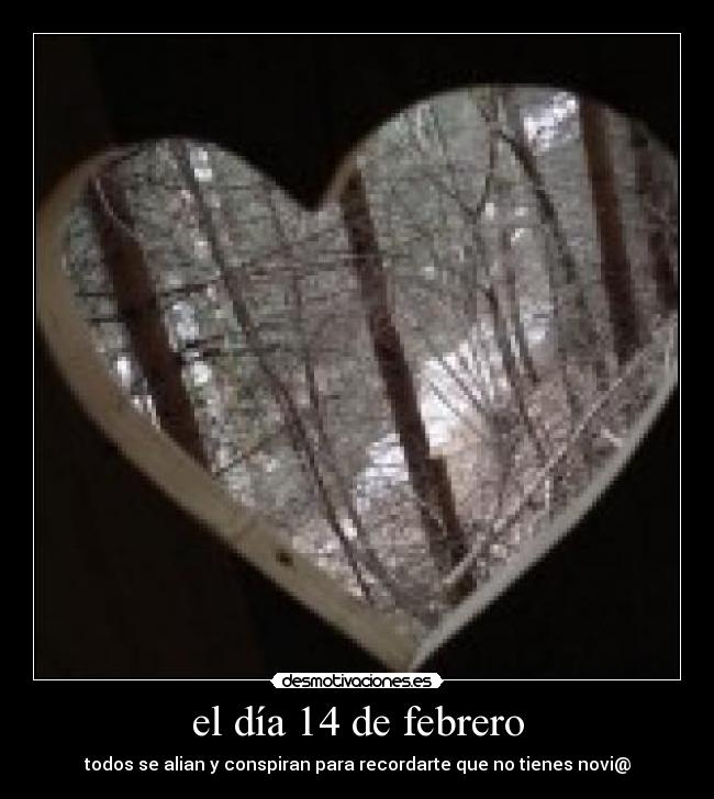 el día 14 de febrero - 