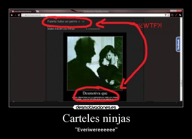Carteles ninjas - Everiwereeeeee