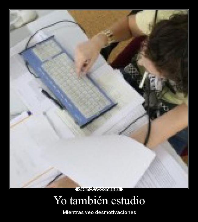 Yo también estudio - 