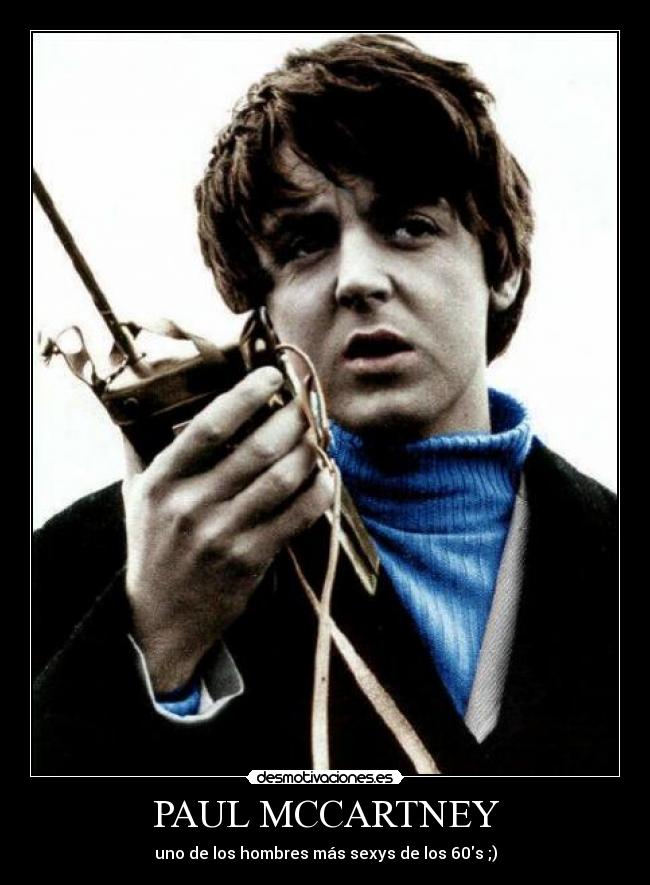 carteles paul mccartney desmotivaciones