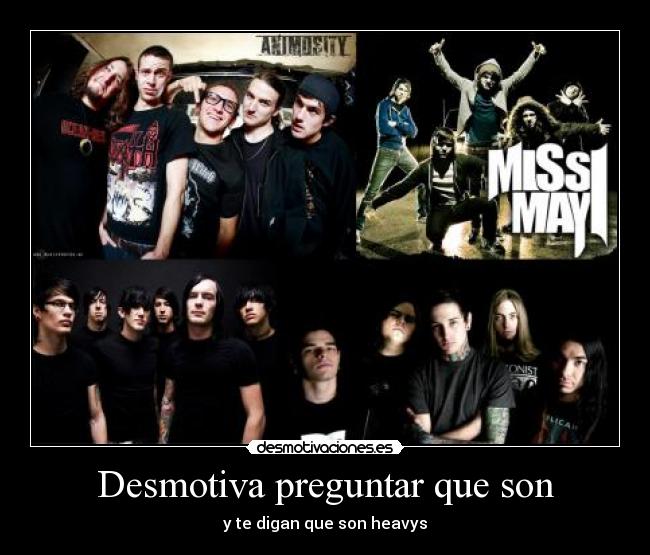 carteles deathcore and hardcore desmotivaciones