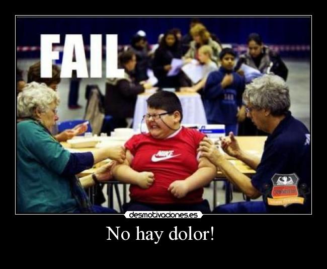 No hay dolor!  - 