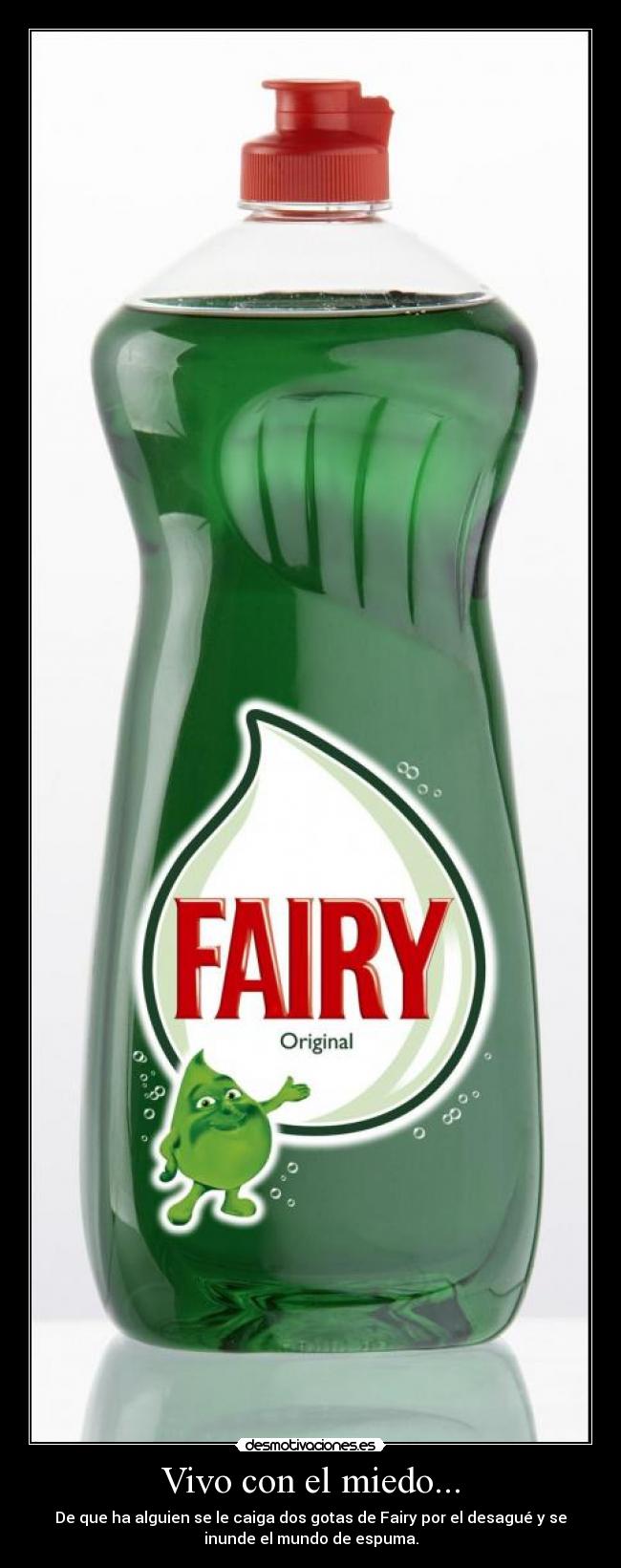 Vivo con el miedo... -