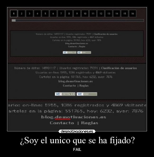 ¿Soy el unico que se ha fijado? -