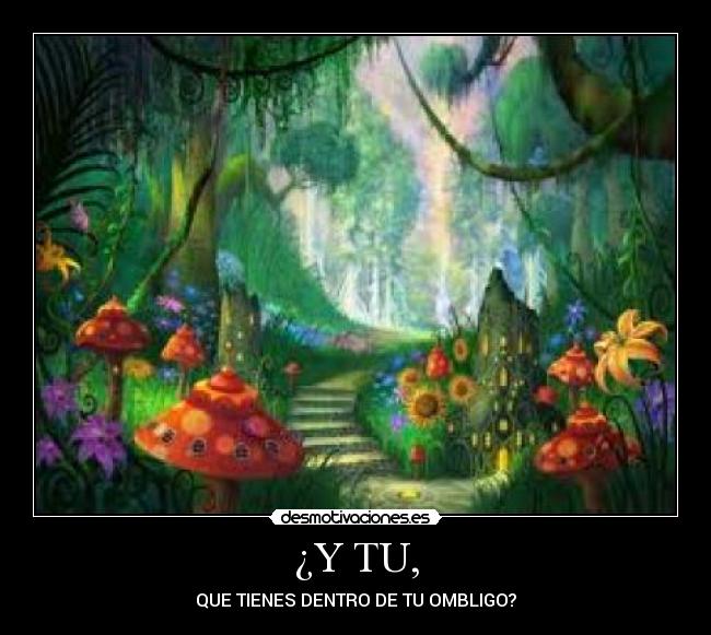 ¿Y TU, - QUE TIENES DENTRO DE TU OMBLIGO?