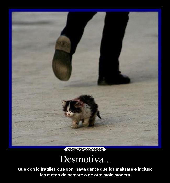 Desmotiva... -