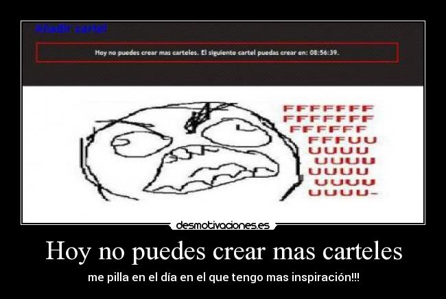 carteles fuuuuu carteles desmotivaciones