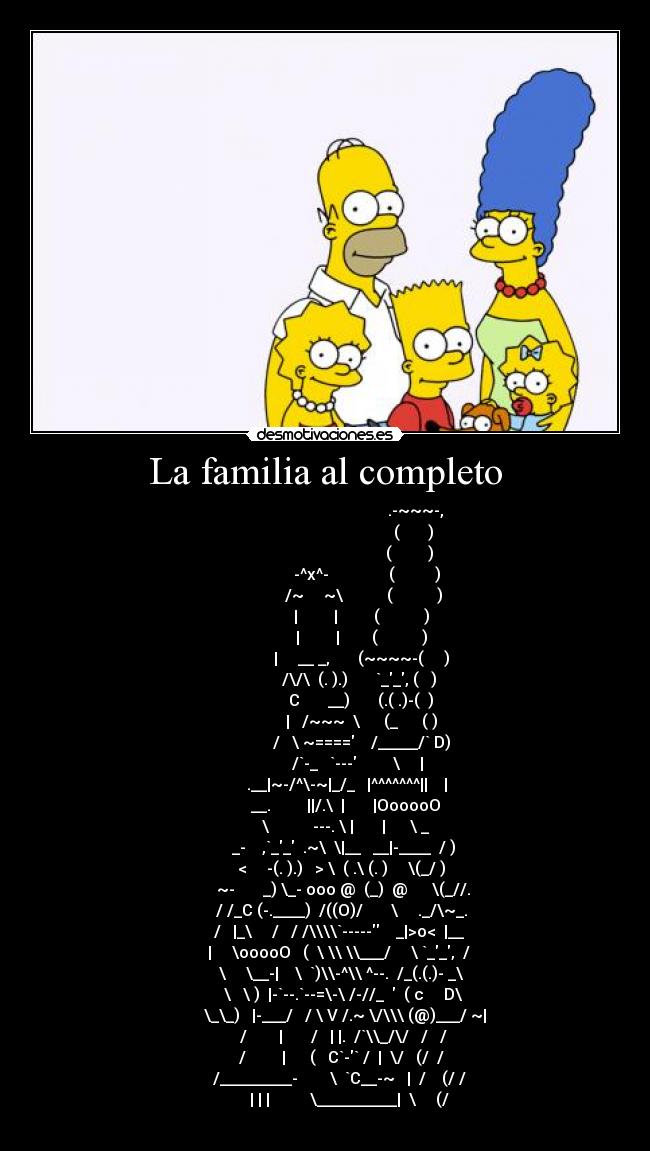La familia al completo -