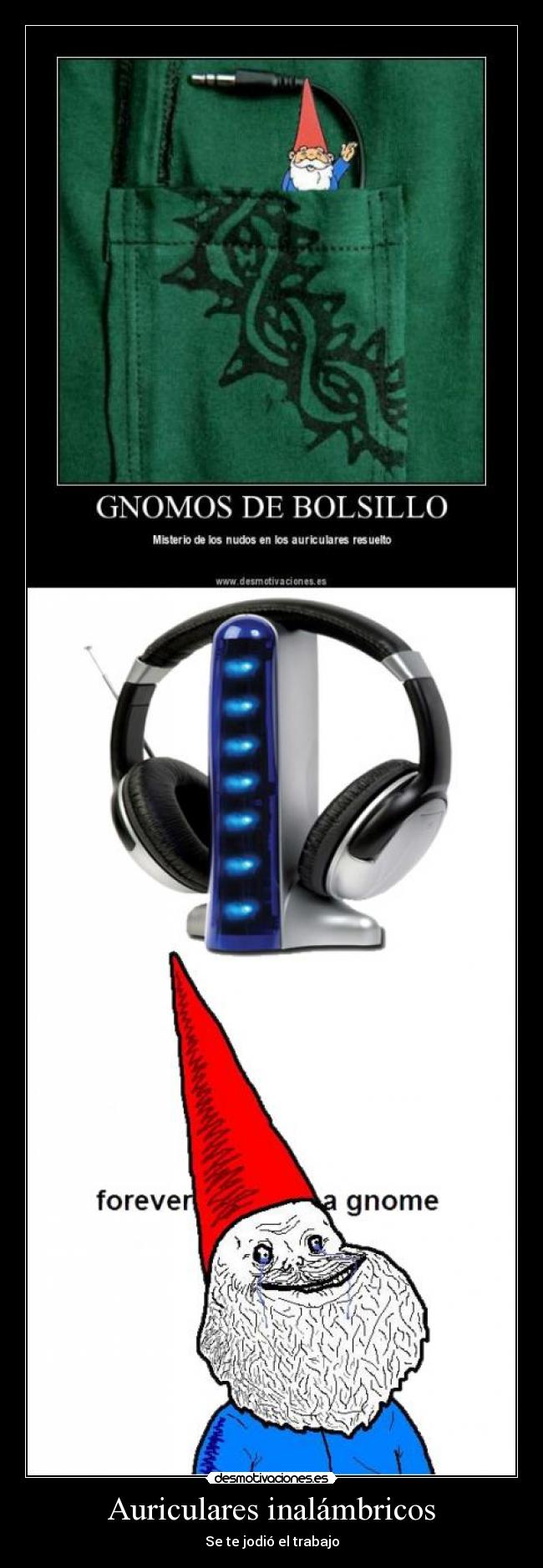 Auriculares inalámbricos - Se te jodió el trabajo