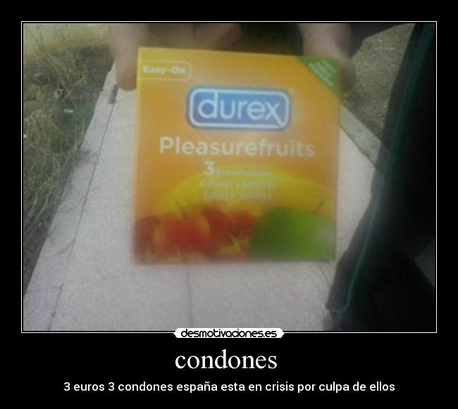 condones -