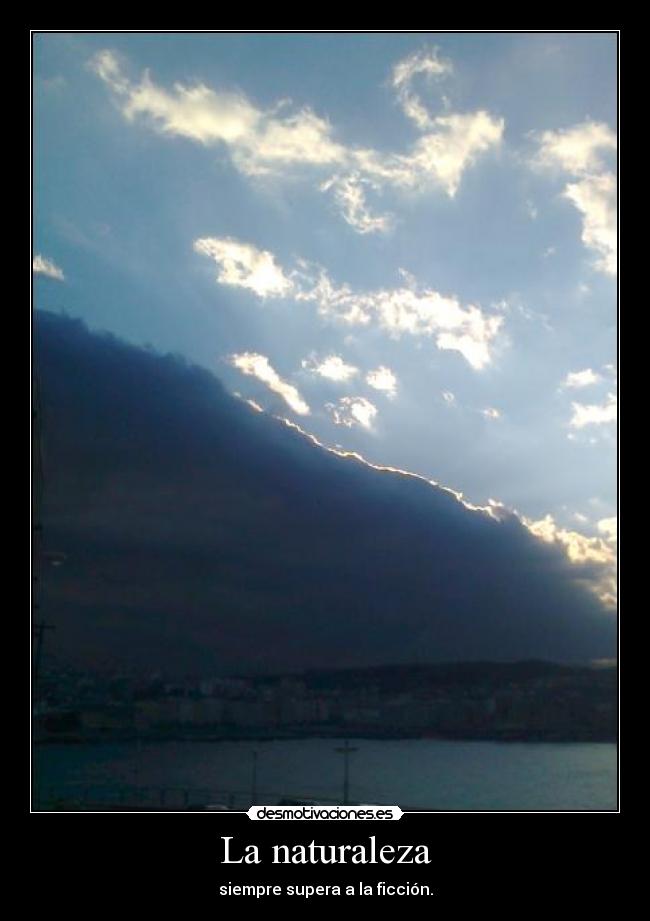 La naturaleza -