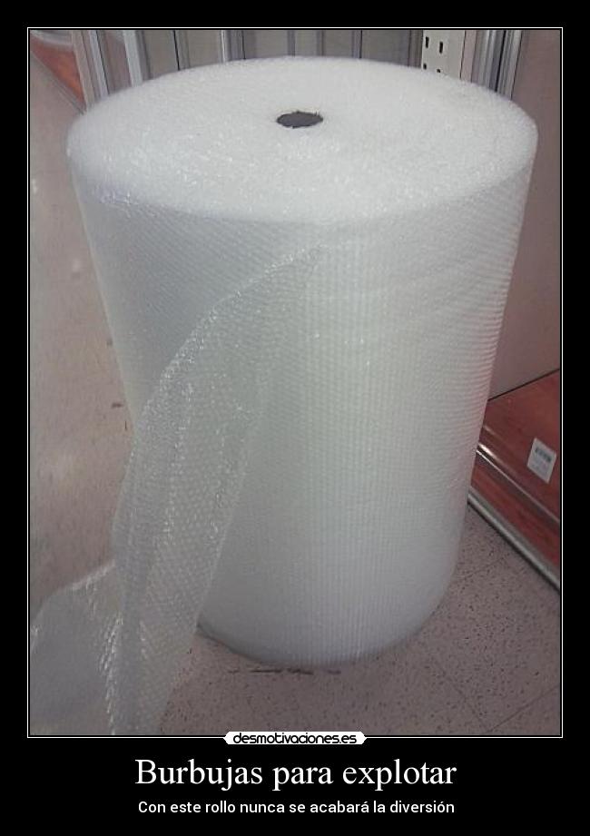 Burbujas para explotar - 