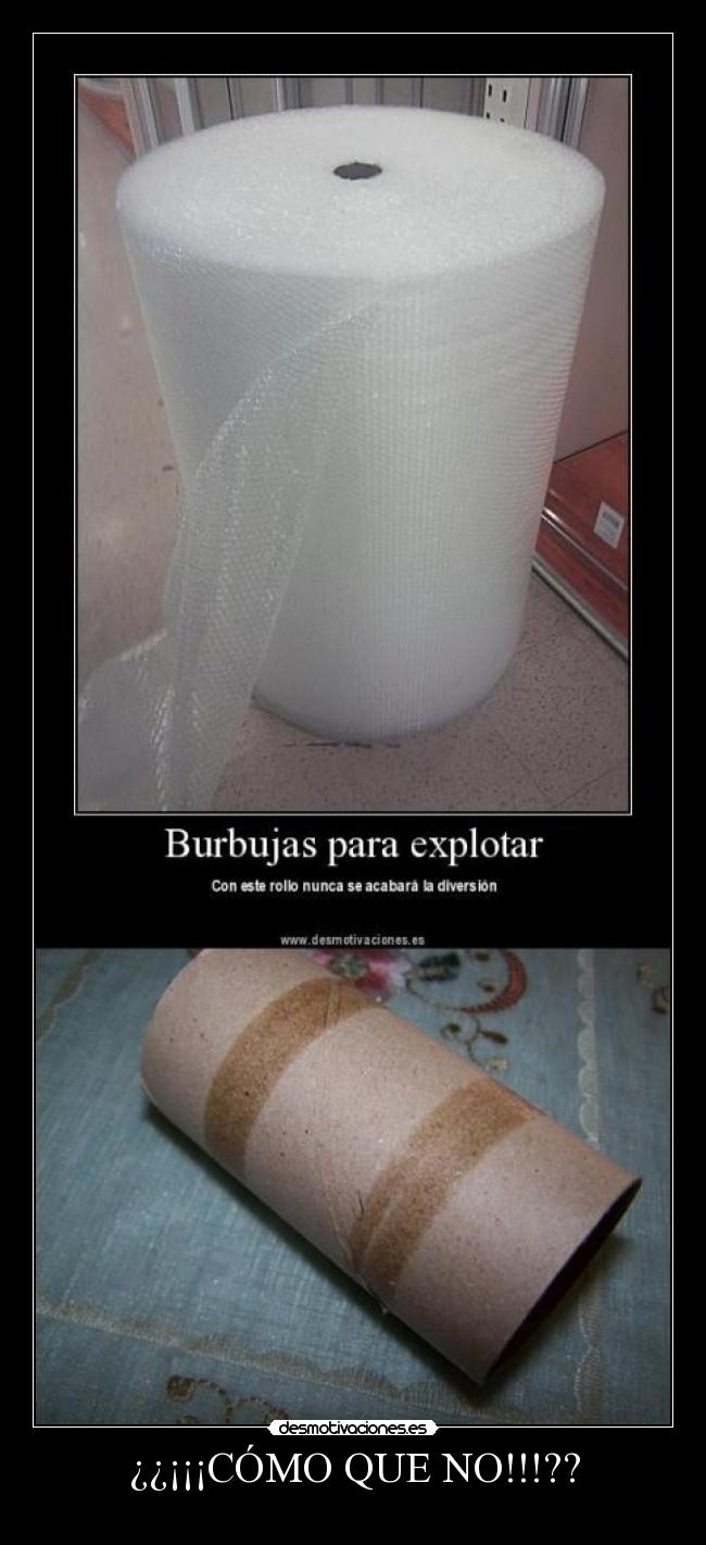 ¿¿¡¡¡CÓMO QUE NO!!!?? - 