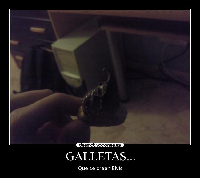 GALLETAS... - Que se creen Elvis