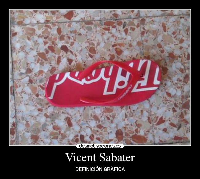 Vicent Sabater - DEFINICIÓN GRÀFICA