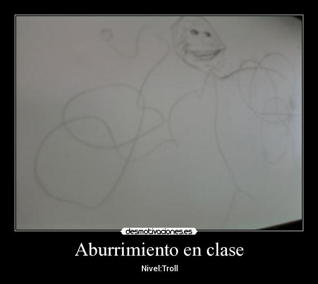 Aburrimiento en clase - 