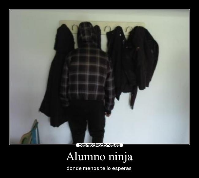 Alumno ninja -