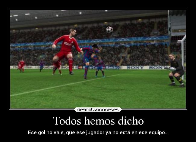 carteles futbol desmotivaciones