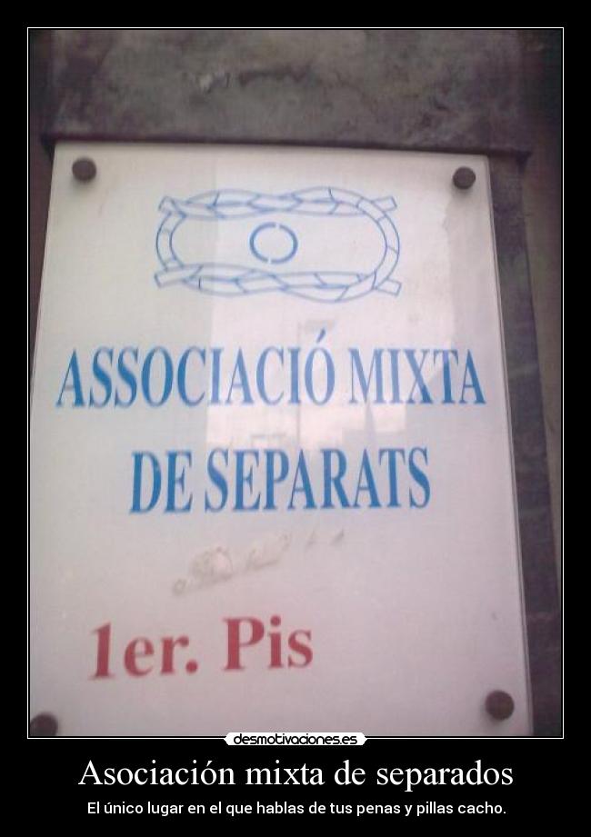 Asociación mixta de separados -