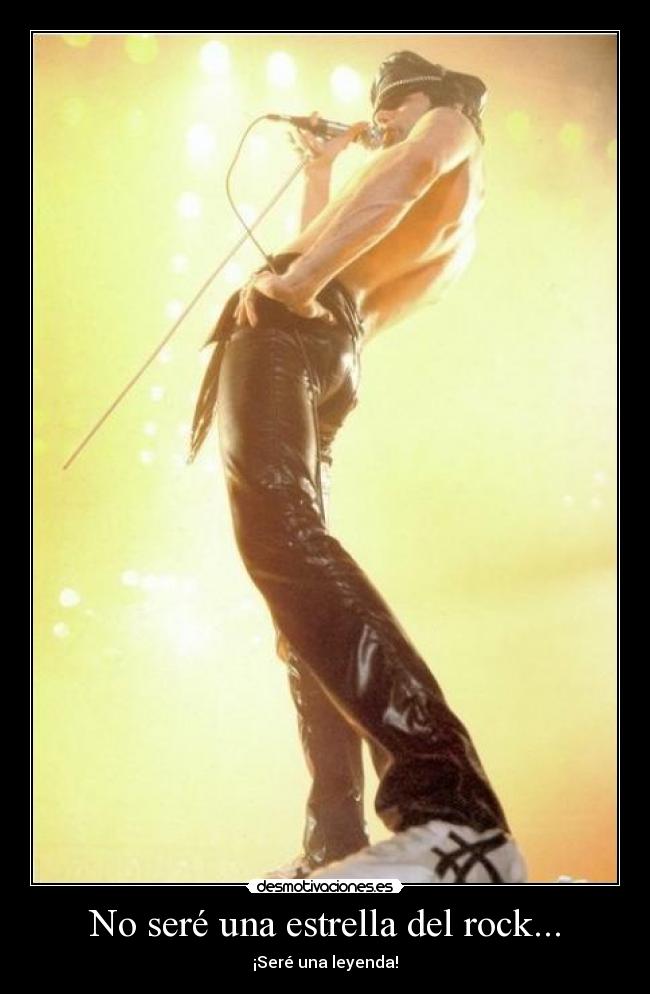 No seré una estrella del rock... - 