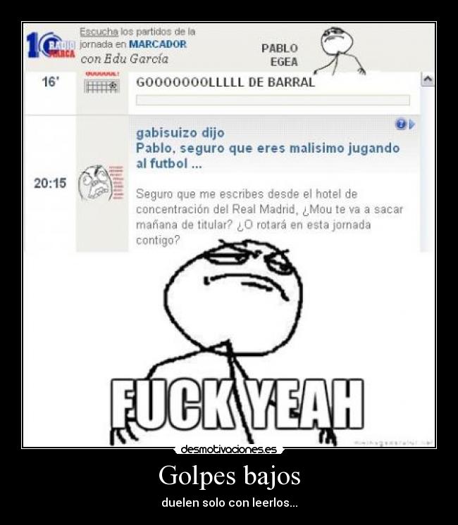 carteles fuck yeah fu golpes bajos desmotivaciones