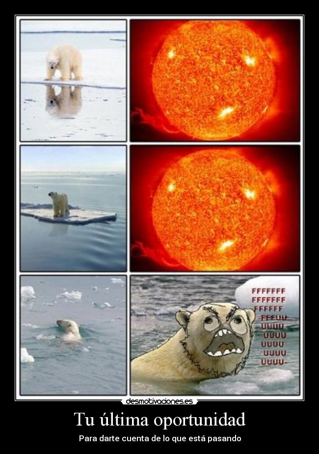 carteles americanidiot calentamiento global meme ffuu desmotivaciones