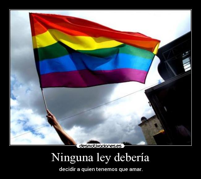 carteles ley gay zorra implakable amor libre desmotivaciones