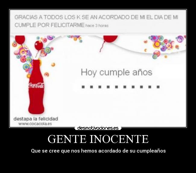 GENTE INOCENTE - 