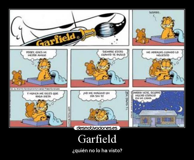 Garfield - ¿quién no lo ha visto?