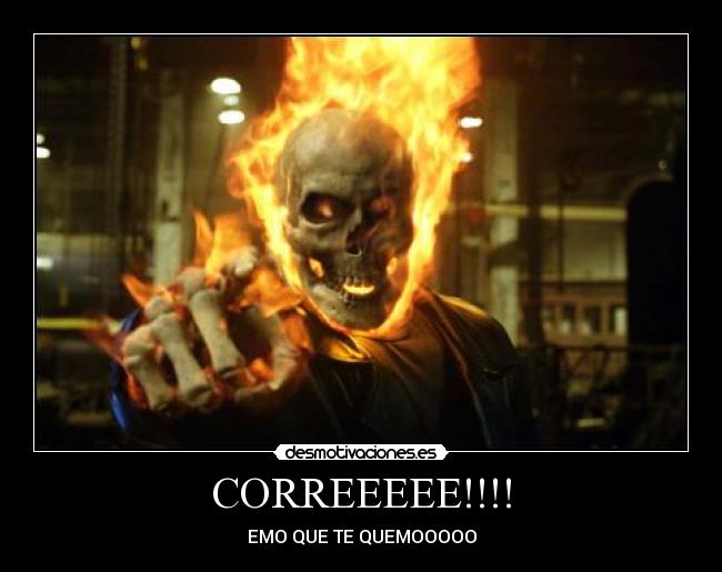 CORREEEEE!!!! - EMO QUE TE QUEMOOOOO