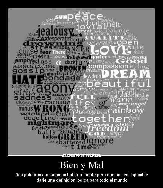Bien y Mal -