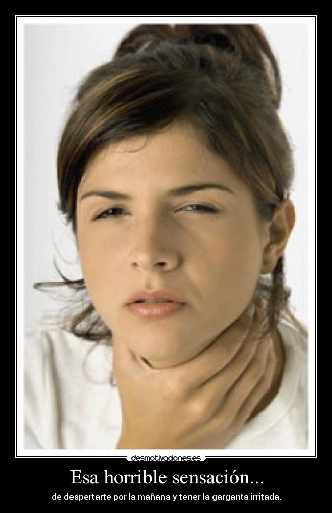Esa horrible sensación... - 