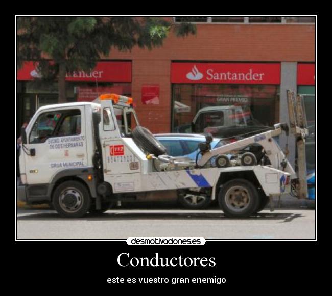 Conductores - este es vuestro gran enemigo