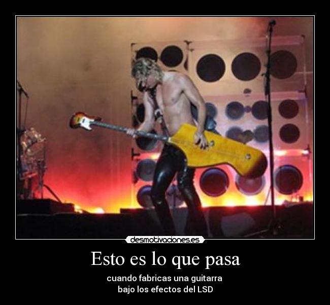 Esto es lo que pasa -