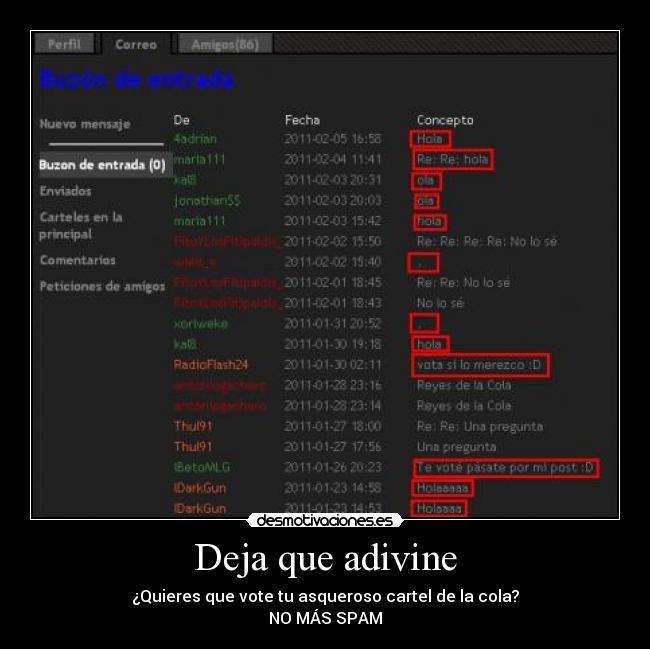 carteles moser desmotivacion spam hola correo desmotivaciones desmotivaciones