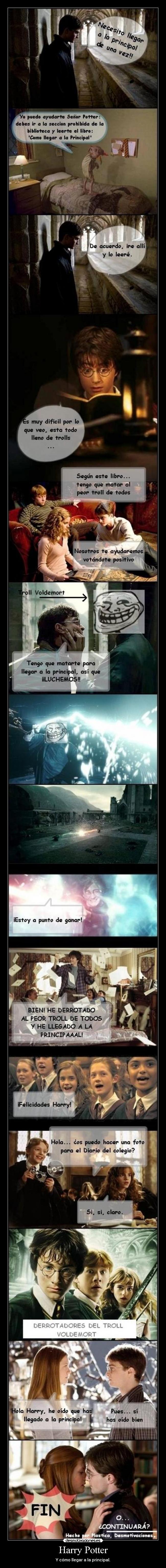 Harry Potter - Y cómo llegar a la principal.