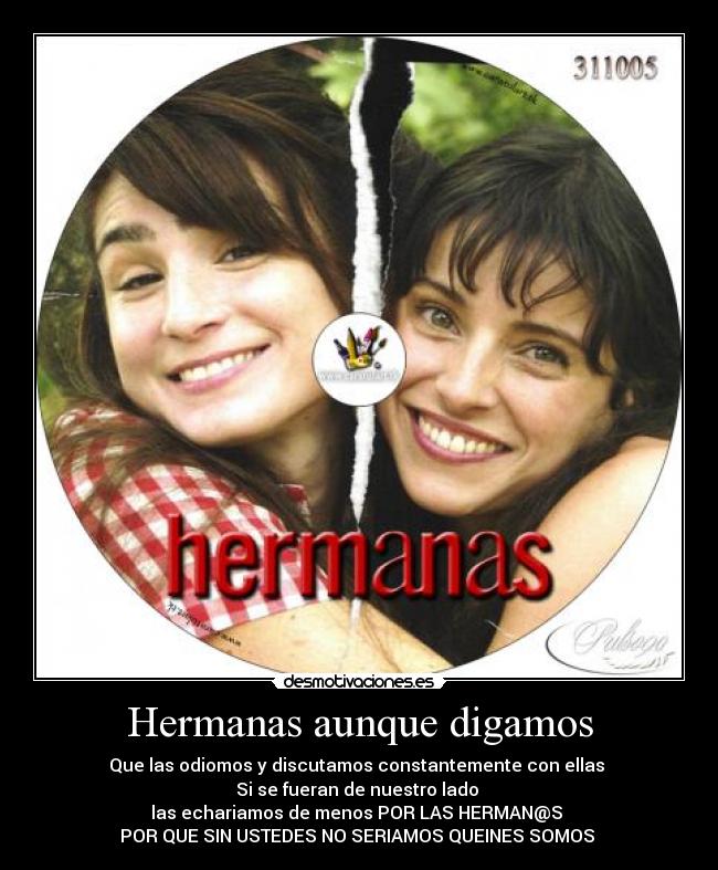 Hermanas aunque digamos - 