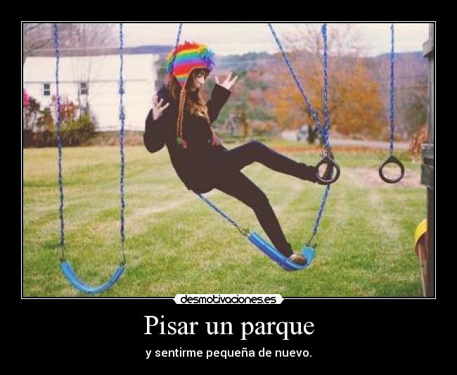 carteles parque desmotivaciones