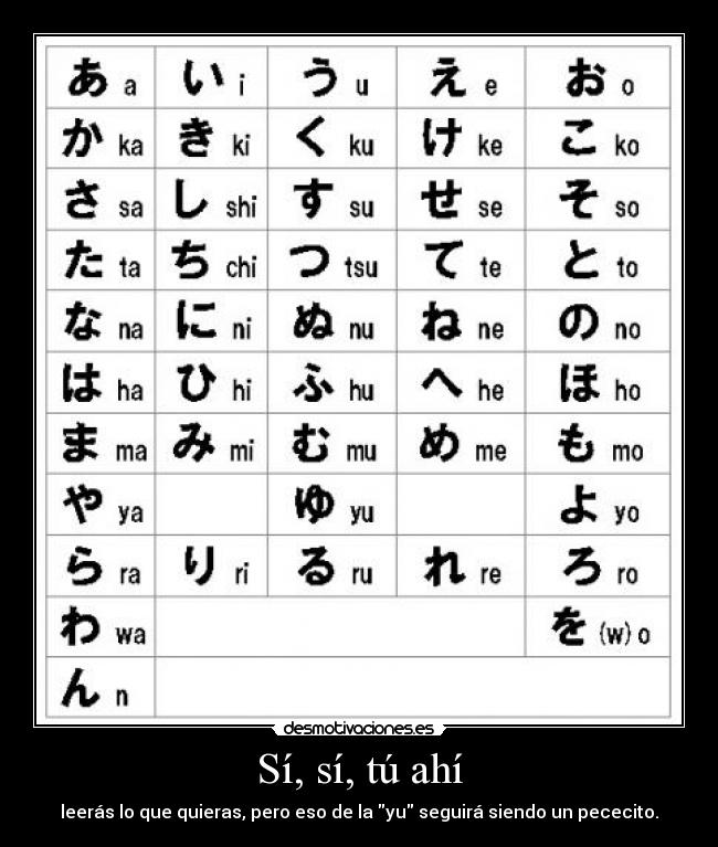 Sí, sí, tú ahí -