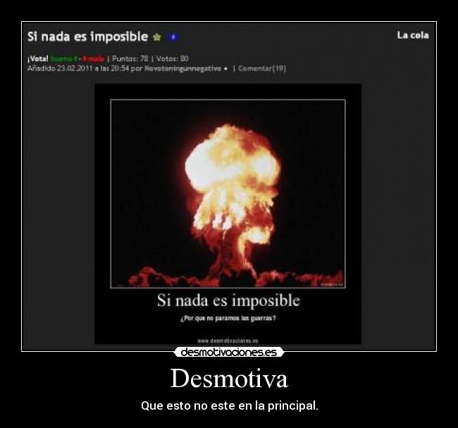 Desmotiva -