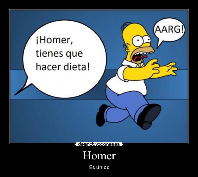 Homer - Es único