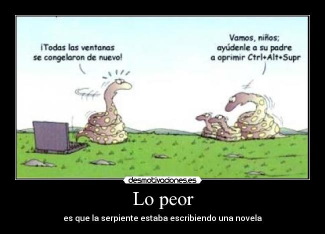 Lo peor -