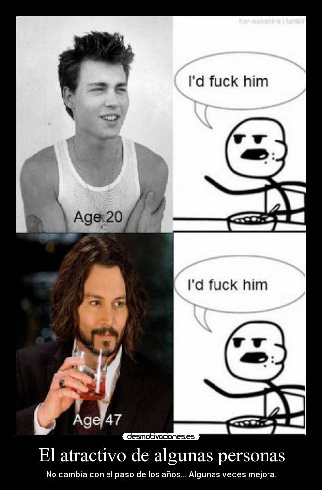 El atractivo de algunas personas -