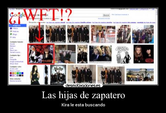 carteles las hijas zapatero desmotivaciones