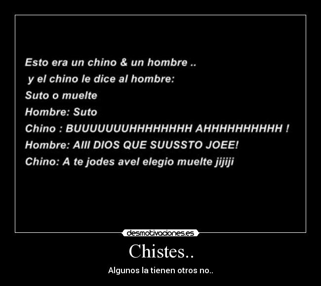 Chistes.. -