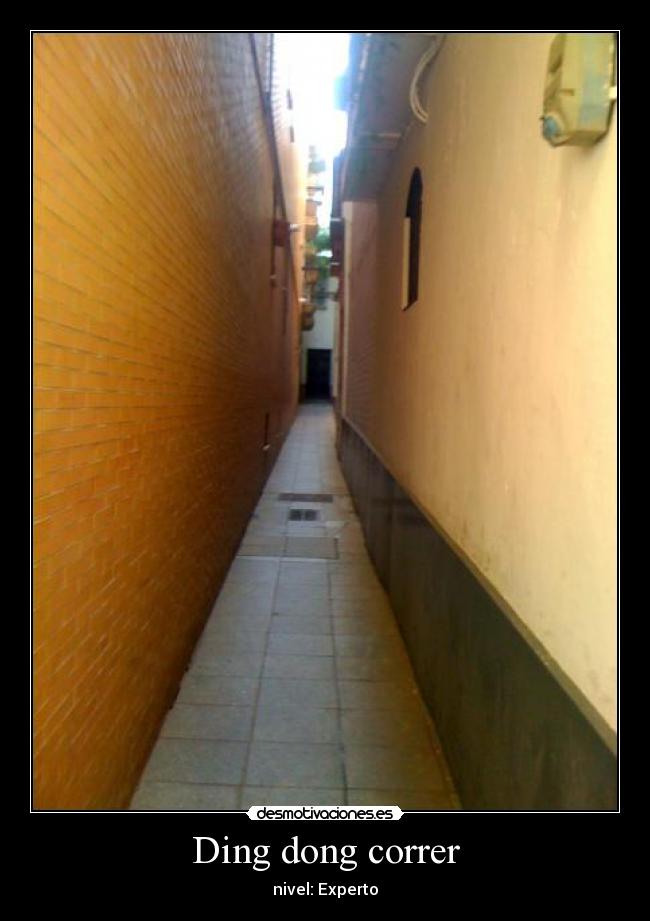Ding dong correr - 