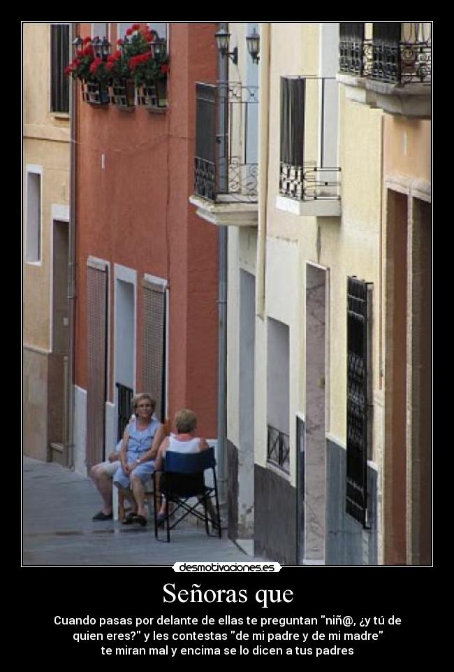 Señoras que - 