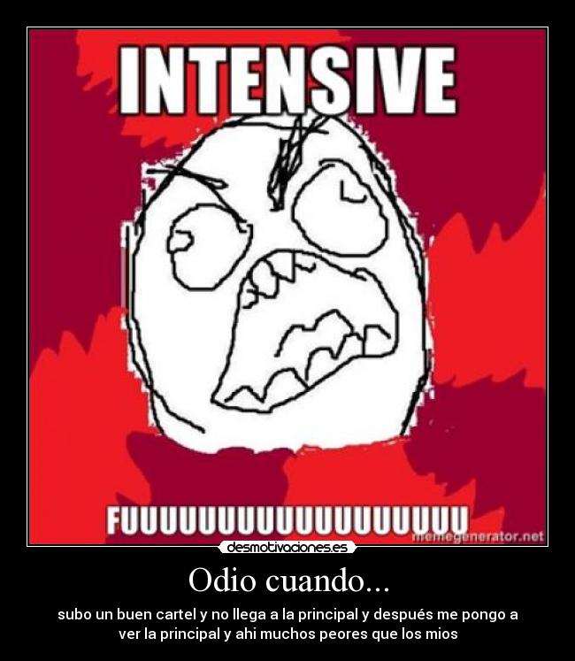 Odio cuando... - 