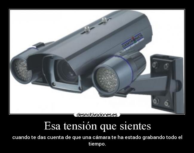 Esa tensión que sientes - 